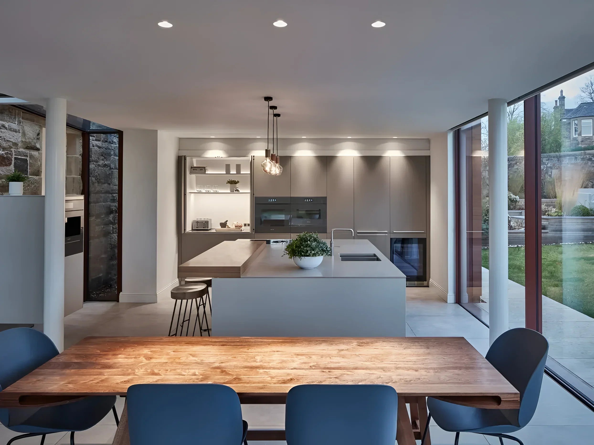 Award Winning Edinburgh Pavilion Design Luxury Bespoke Kitchens