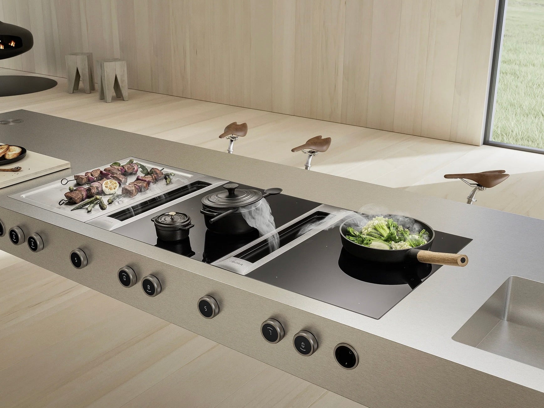 Bora Appliance Design Luxury Bespoke Kitchens