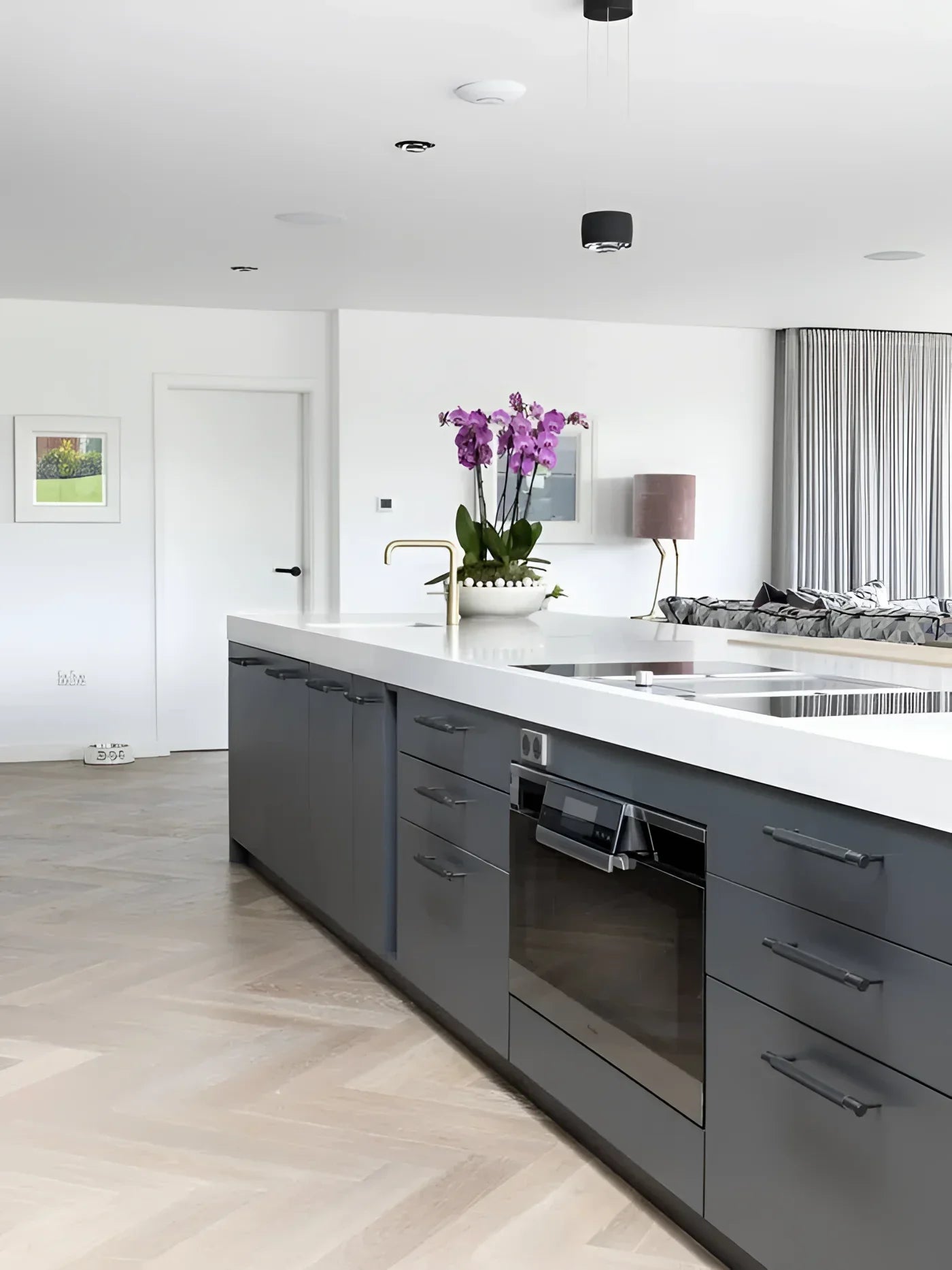 Luxurious Handcrafted Living Design Luxury Bespoke Kitchens