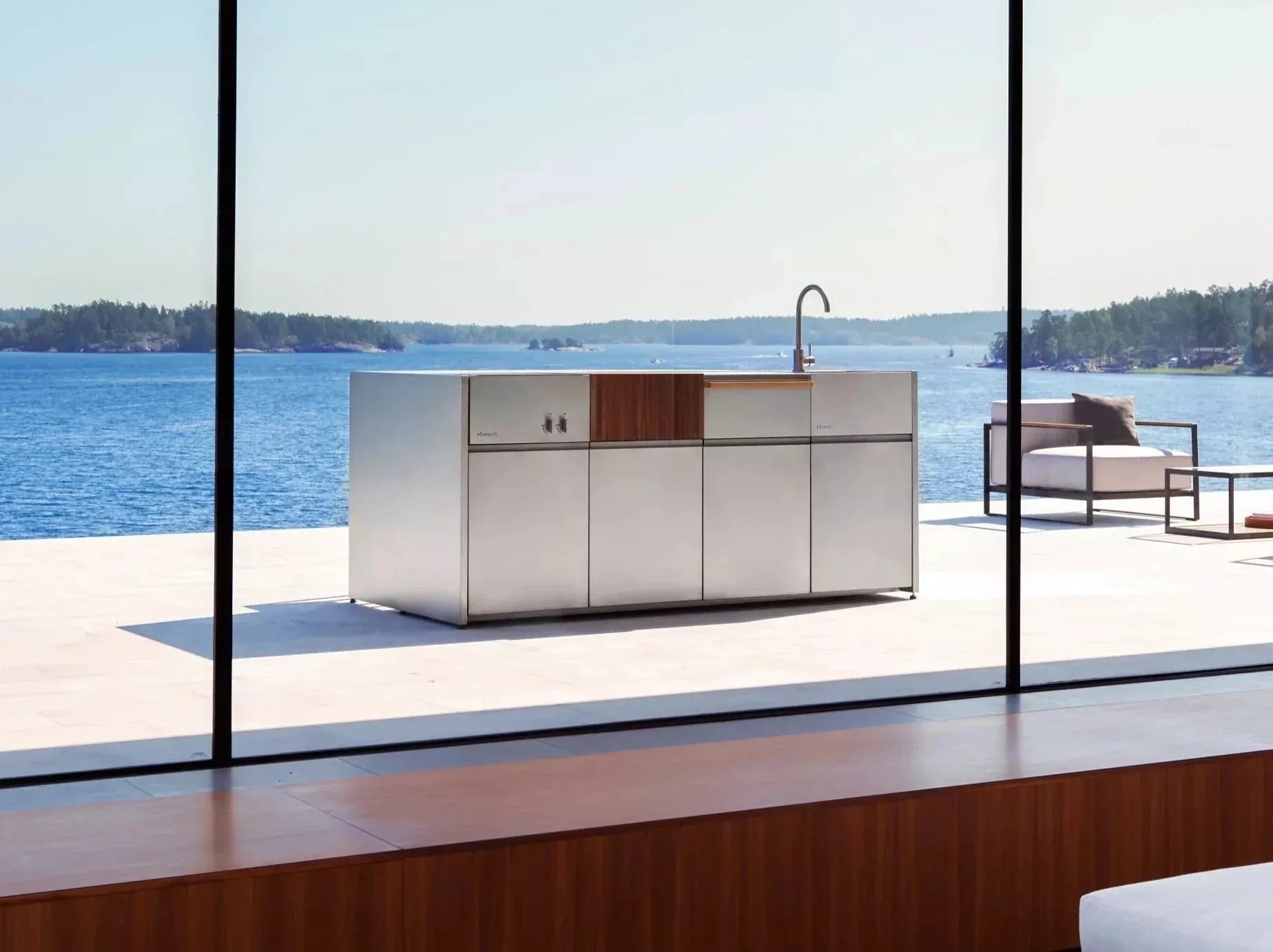 Röshults Outdoor Kitchen Design Luxury Bespoke Kitchens